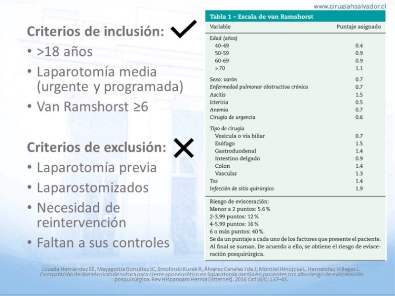 Diapositiva 34 de Manejo de la Evisceración