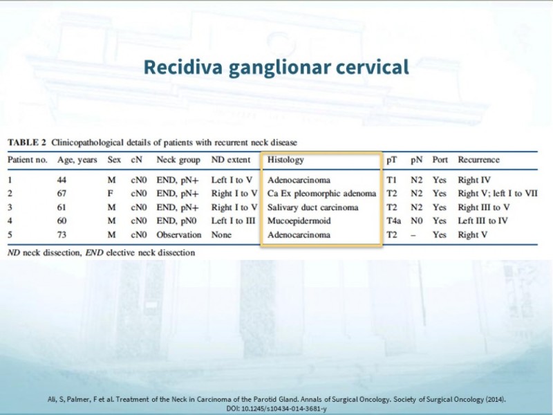 Diapositiva 33 de Tumores de Parótida