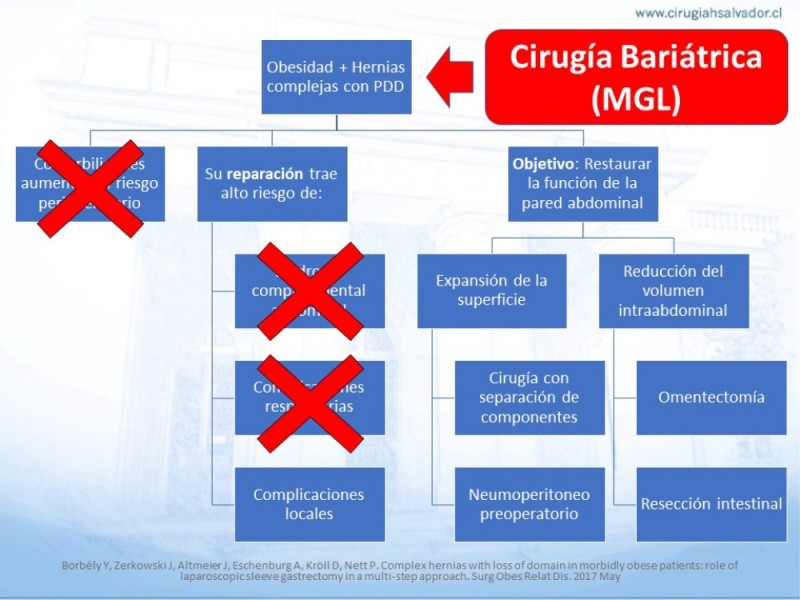 Diapositiva 27 de Cirugía bariátrica como puente en pacientes obesos con hernias complejas