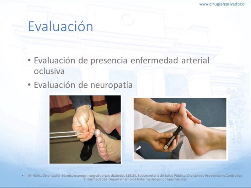 Diapositiva 10 de Manejo del Pie diabético