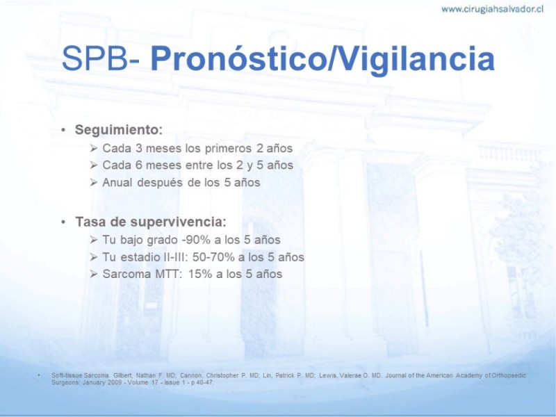 Diapositiva 13 de Sarcoma de partes blandas​