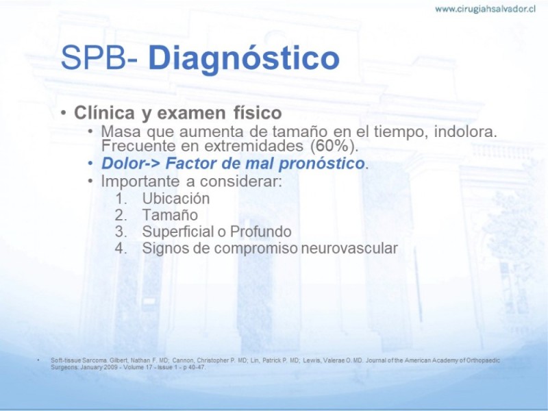 Diapositiva 5 de Sarcoma de partes blandas​