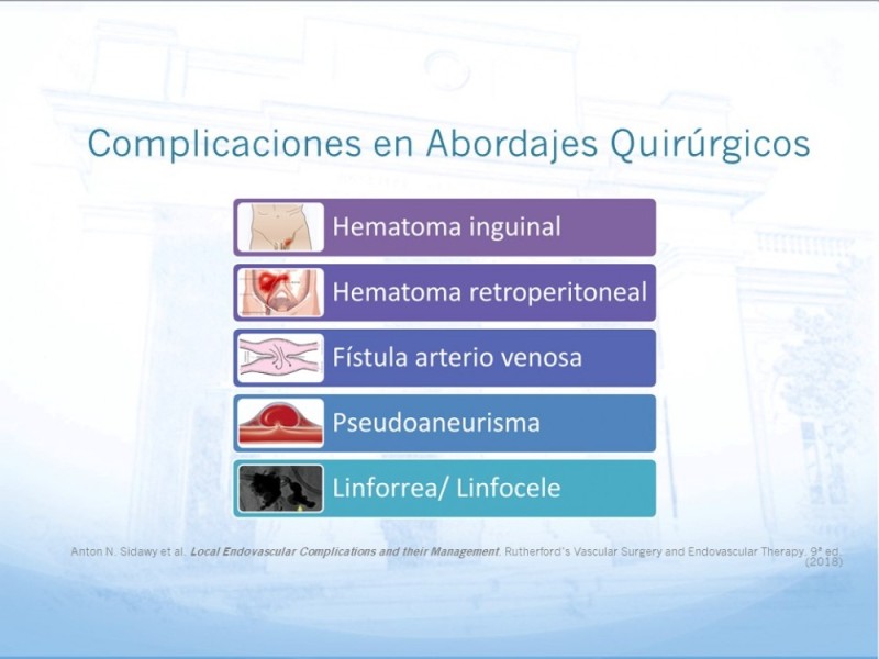 Diapositiva 1 de Manejo quirúrgico del pseudoaneurisma de extremidades