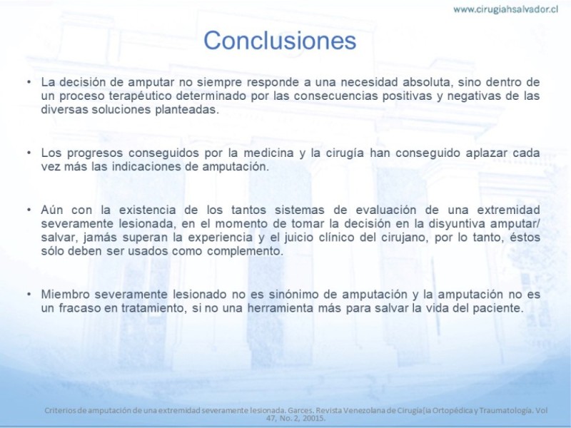 Diapositiva 34 de Trauma Vascular en Extremidad Severamente Lesionada Técnicas de reparación