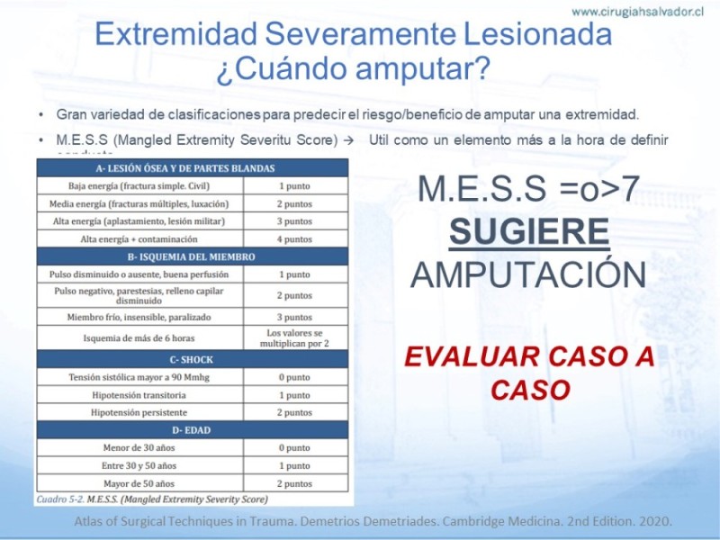Diapositiva 30 de Trauma Vascular en Extremidad Severamente Lesionada Técnicas de reparación