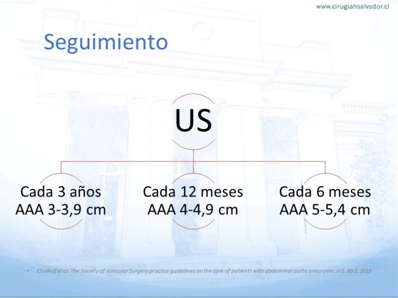 Diapositiva 12 de Aneurisma Aorta Abdominal: Abordaje infrarrenal - clamp supracelíaco