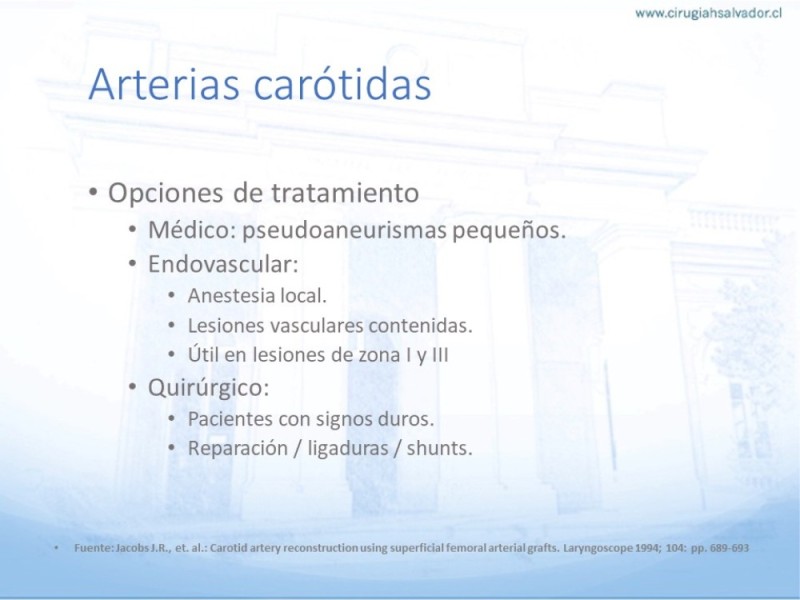Diapositiva 14 de Trauma vascular cervical