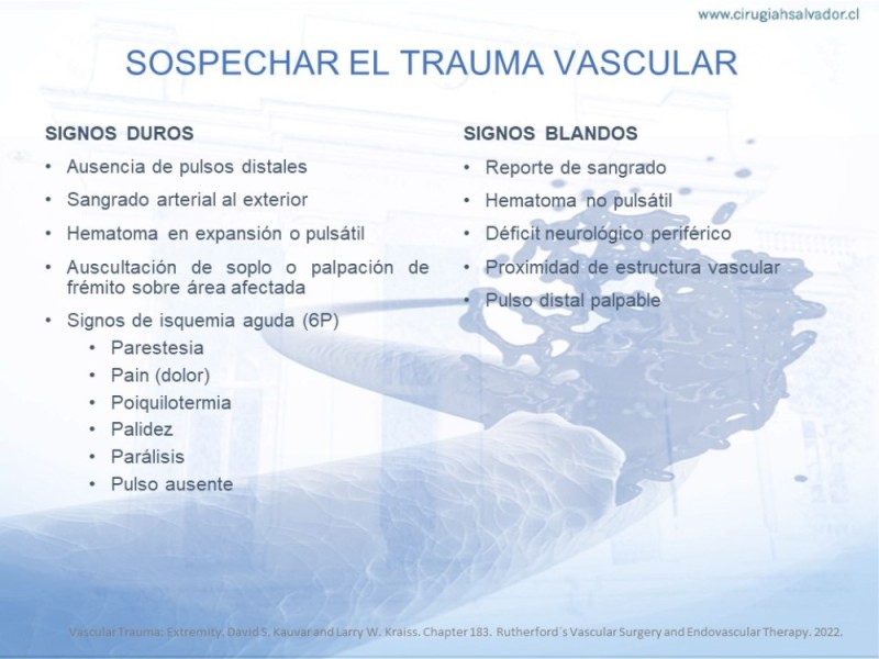 Diapositiva 6 de Trauma Vascular en Extremidad Severamente Lesionada Técnicas de reparación