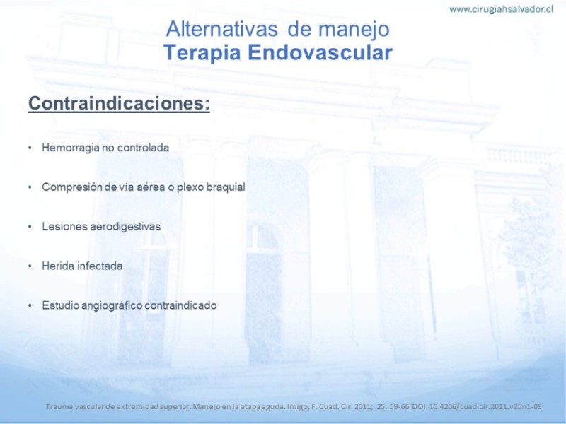 Diapositiva 28 de Trauma Vascular en Extremidad Severamente Lesionada Técnicas de reparación