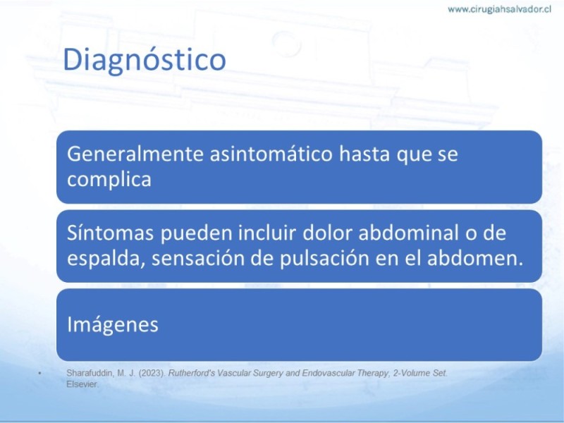 Diapositiva 8 de Aneurisma Aorta Abdominal: Abordaje infrarrenal - clamp supracelíaco